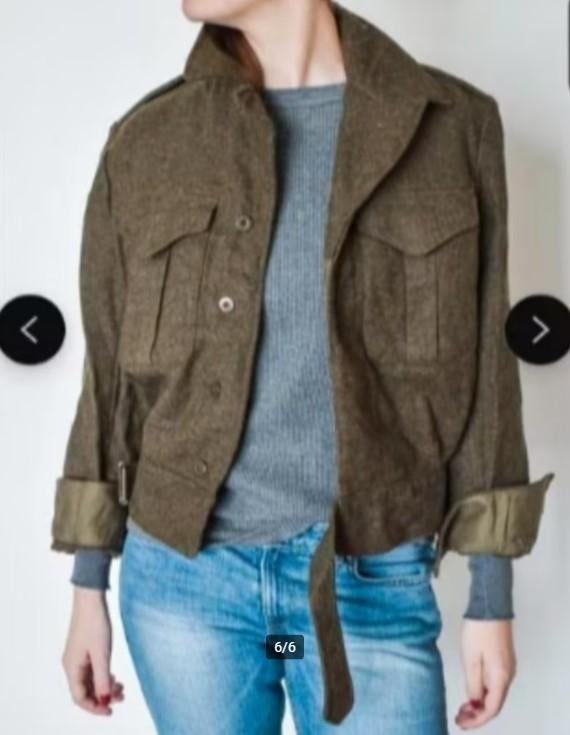 Nederlandse militaire legerjas, Verzamelen, Militaria | Algemeen, Landmacht, Embleem of Badge, Nederland, Ophalen of Verzenden