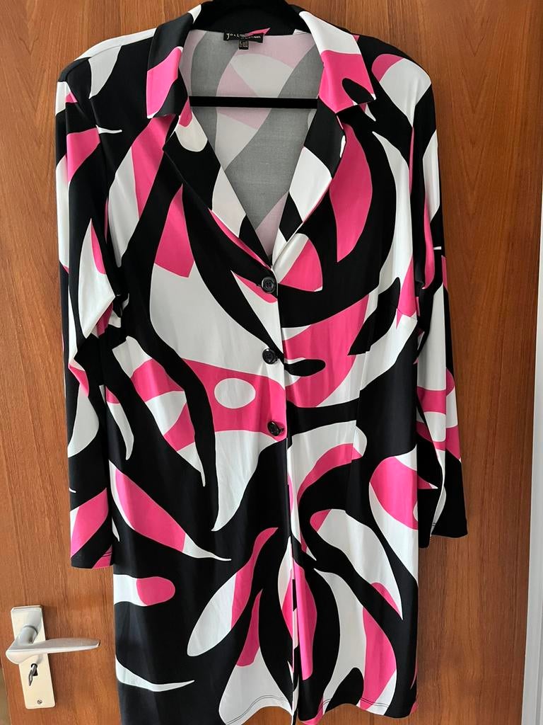 Yoek blazer mt 46/48, Kleding | Dames, Grote Maten, Ophalen of Verzenden, Zo goed als nieuw, Roze, Jasje of Colbert