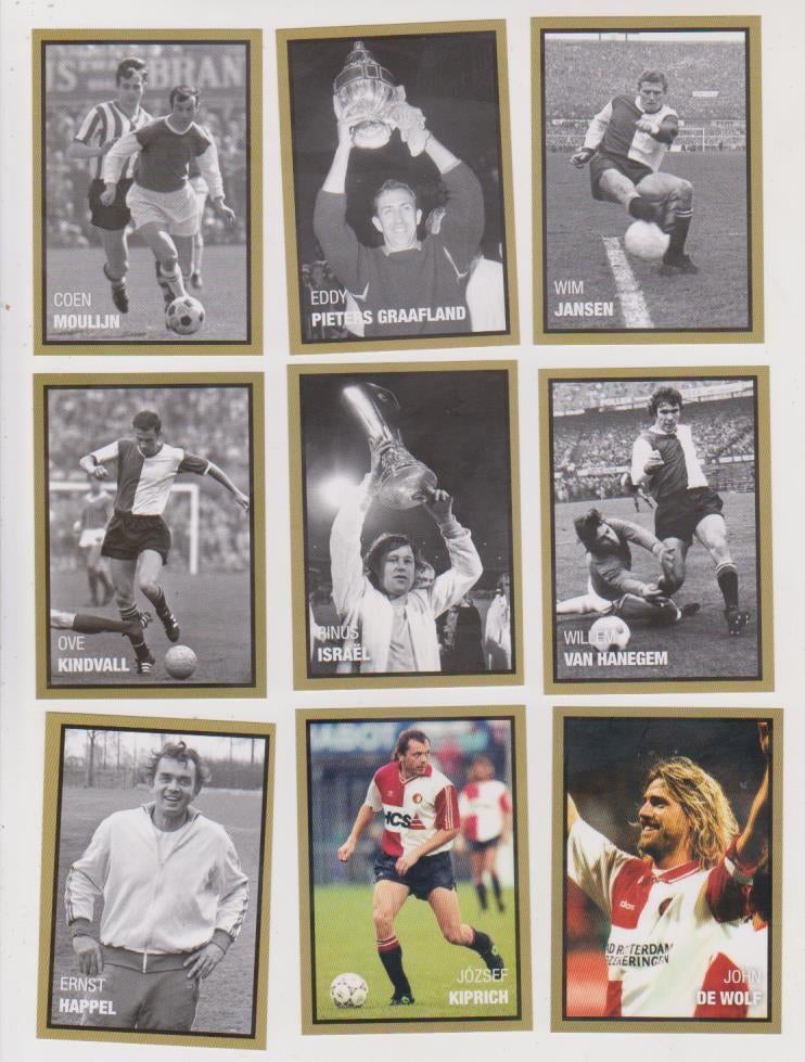 Feyenoord Legends, Verzenden, Zo goed als nieuw, Buitenlandse clubs, Poster, Plaatje of Sticker