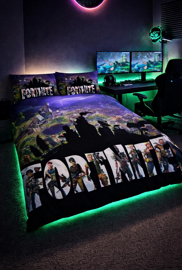 Fortnite dekbedovertrek 140x200 Direct uit voorraad, Kinderen en Baby's, Kinderkamer | Beddengoed, Ophalen of Verzenden, Nieuw