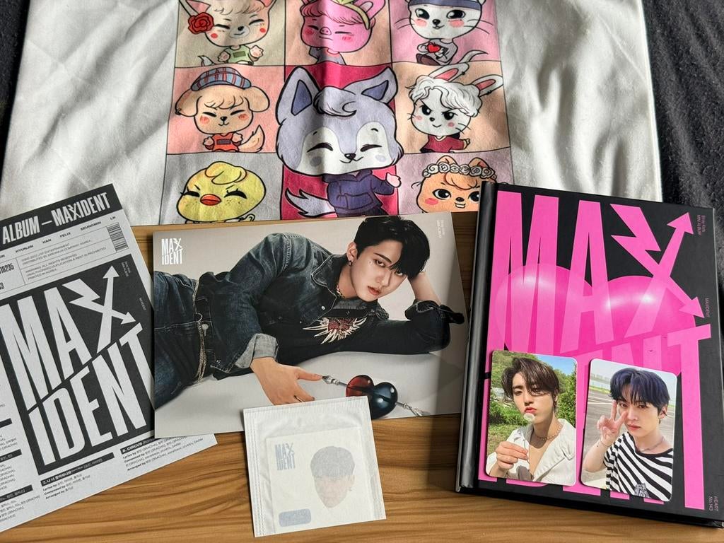 Stray Kids Maxident album compleet, Verzamelen, Muziek, Artiesten en Beroemdheden, Ophalen of Verzenden, Zo goed als nieuw, Foto of Kaart