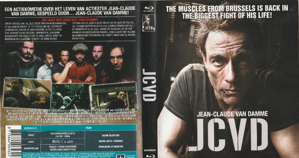 Jcvd actie komedie blu ray jean claude van damme Ned. ot, Ophalen of Verzenden, Zo goed als nieuw, Humor en Cabaret