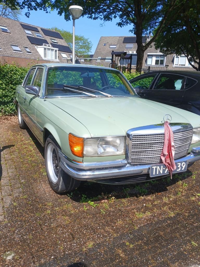 Mercedes-Benz S-Klasse 2.7 280 SE 1973 Groen, Auto's, Handgeschakeld, Particulier, Sedan, 2746 cc