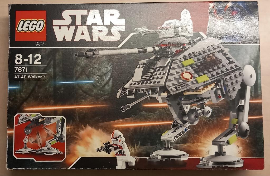 Lego Star Wars 7671 - AT-AP Walker, Ophalen of Verzenden, Zo goed als nieuw, Complete set, Lego