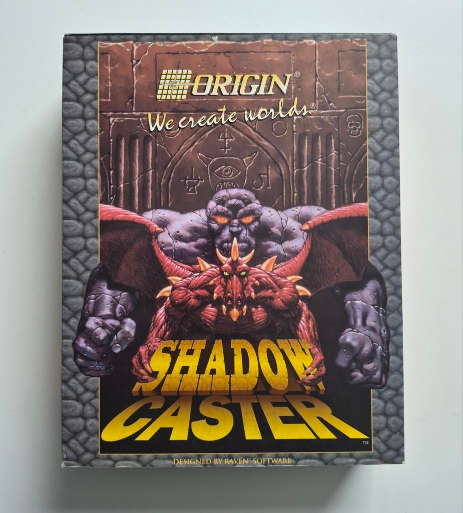 Shadowcaster -  PC 3.5 floppy game big box, Spelcomputers en Games, Avontuur en Actie, Gebruikt, 1 speler, Ophalen of Verzenden