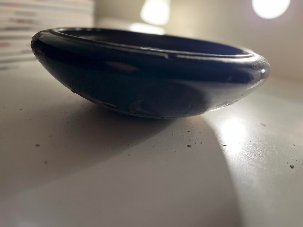 Oude Plateel Plantenschaal / Hangschaal, Ophalen of Verzenden