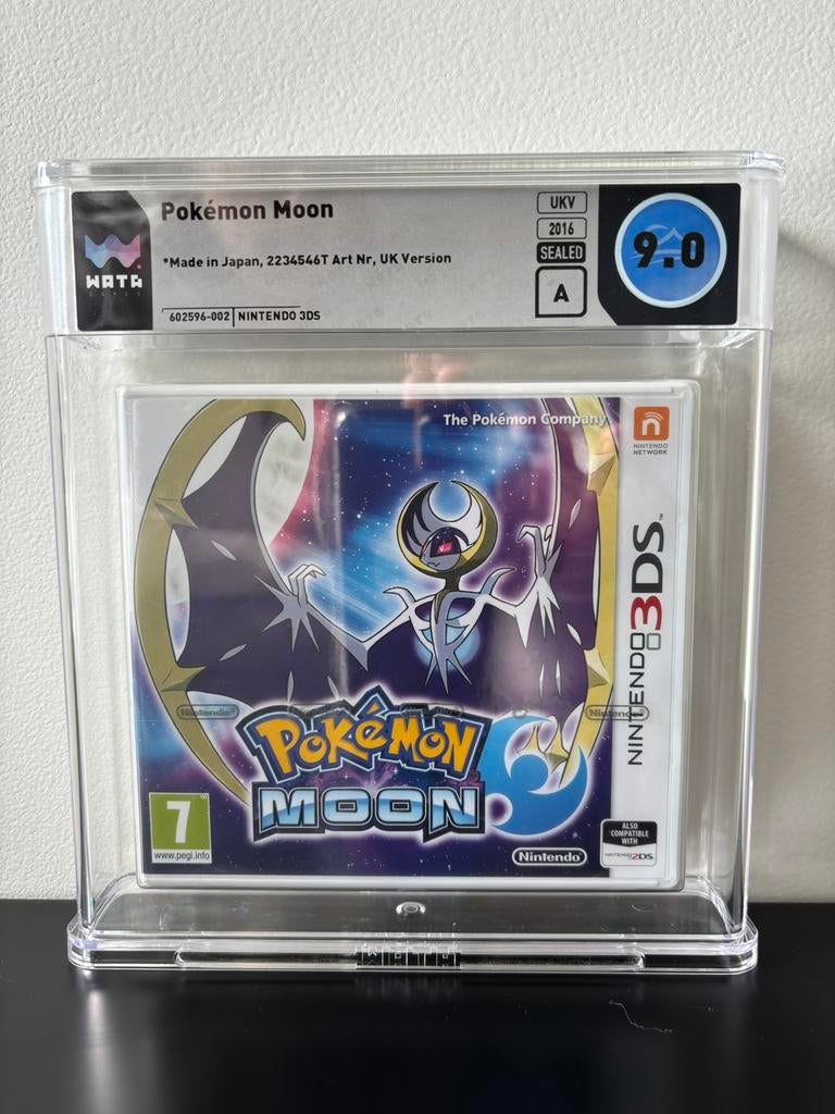 Pokemon moon nintendo 3ds wata graded 9.0 A 2016, Spelcomputers en Games, Avontuur en Actie, 1 speler, Ophalen of Verzenden, Zo goed als nieuw
