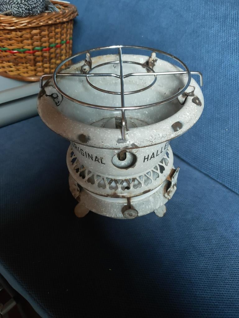 Petroleum stel met lont  haller, Ophalen of Verzenden