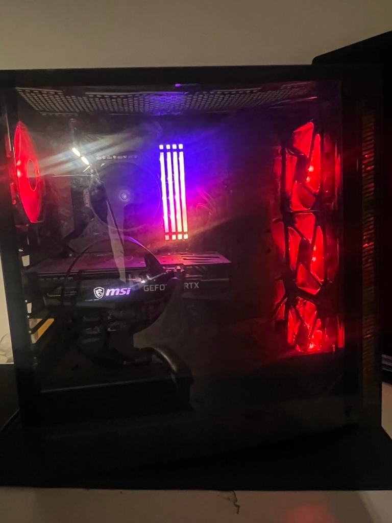 Gaming pc | Rtx 3060Ti - 32GB RAM - RYZEN 5 5500, Computers en Software, Ophalen, Zo goed als nieuw, Gaming, SSD