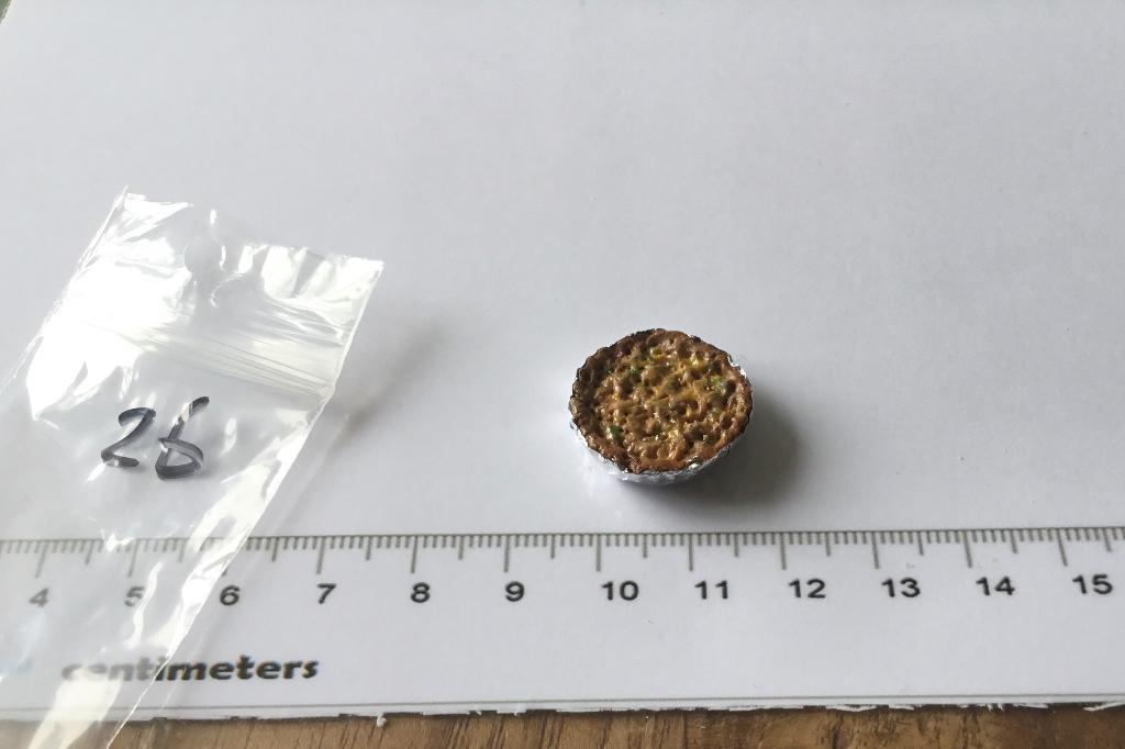 Poppenhuis miniaturen hartige taart 26, Ophalen of Verzenden, Nieuw, Poppenhuis