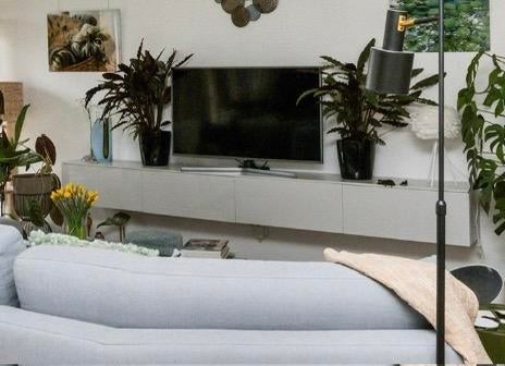 Handgemaakte kast door design atelier 300x35x35 lichtgrijs, Ophalen, Gebruikt