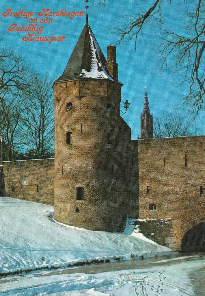 Prettige Kerstdagen en een Gelukkig Nieuwjaar, Verzamelen, Ophalen of Verzenden, 1980 tot heden, Ongelopen, Feest(dag)