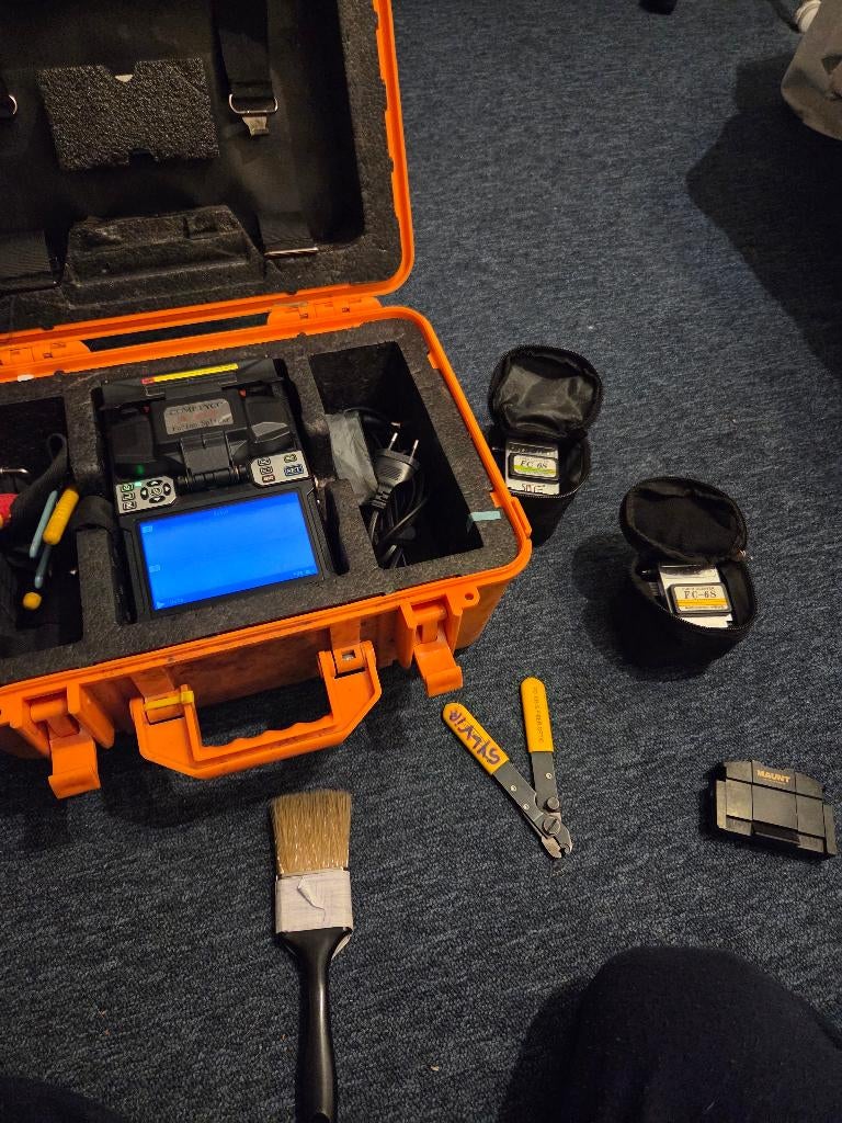 Glasvezel lasapparaat, Ophalen, Gebruikt, Minder dan 150 ampère, Elektroden