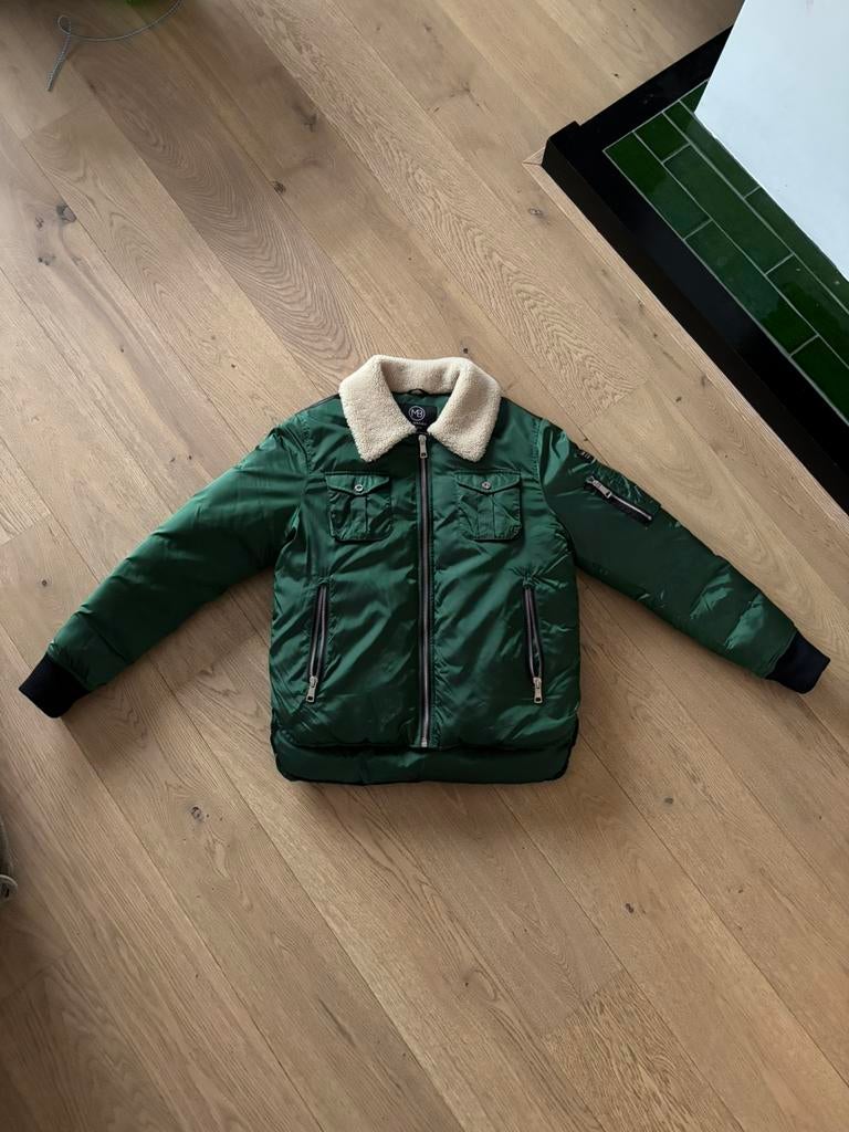 My Brand Exclusive bomber winterjas, Kleding | Heren, Ophalen of Verzenden, Zo goed als nieuw, Groen