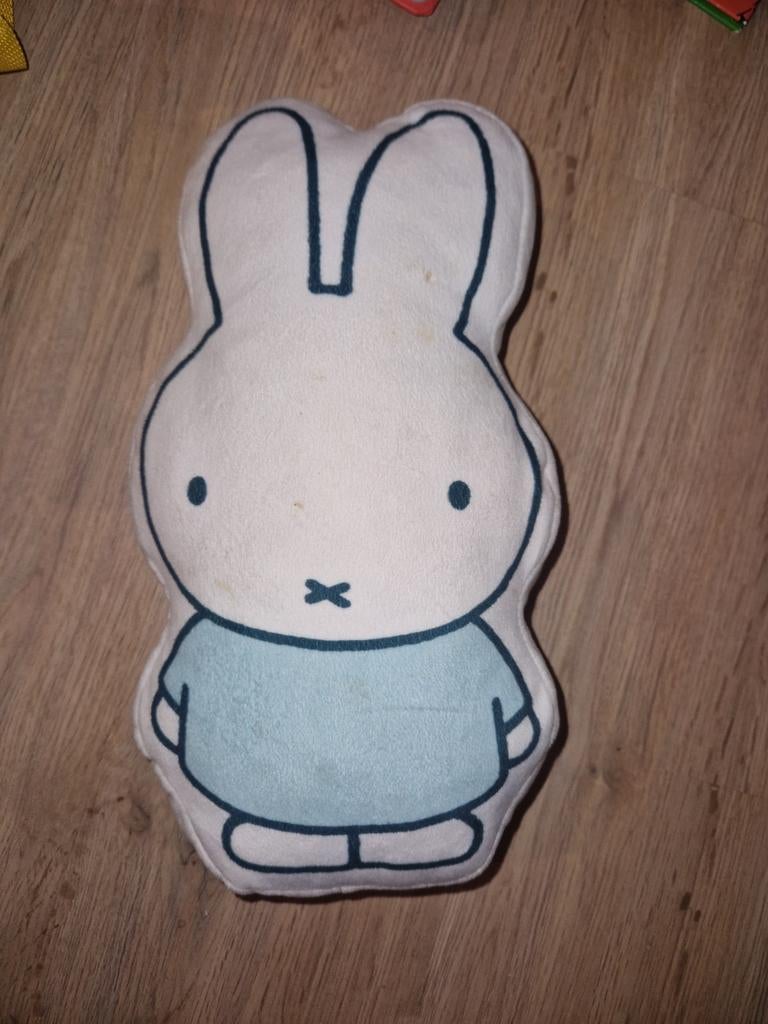 Miffy Knuffelkussen, Kinderen en Baby's, Speelgoed | Knuffels en Pluche, Ophalen of Verzenden, Gebruikt, Konijn