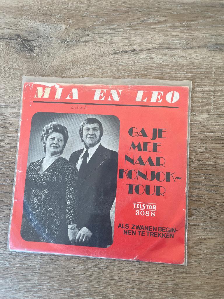 Mia en Leo - Ga je mee naar konjoktour, Cd's en Dvd's, Ophalen of Verzenden, Gebruikt, Overige formaten, Levenslied of Smartlap