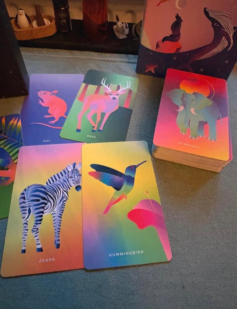 The Cosmic creatures deck, Ophalen of Verzenden, Zo goed als nieuw, Tarot of Kaarten leggen, Overige typen