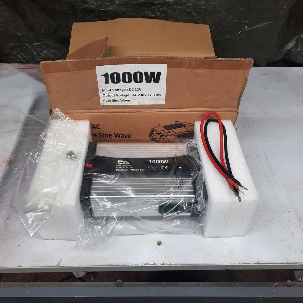 Te koop amvormer 12v naar 220, Ophalen