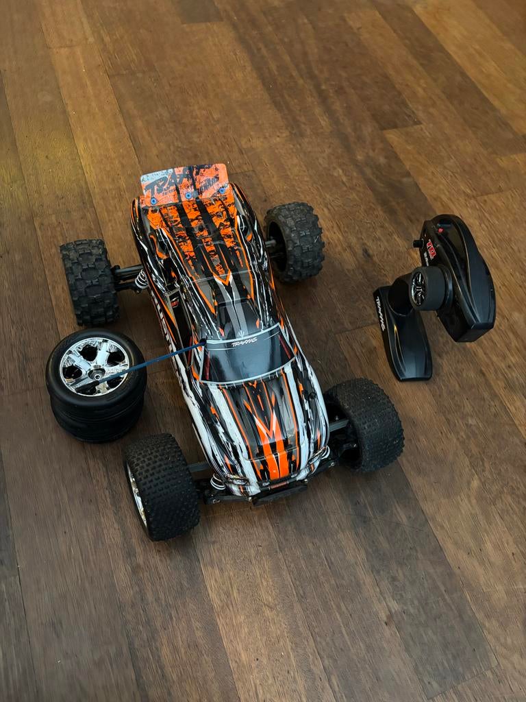 Traxxas Rustler bestuurbare auto, Elektro, Gebruikt, Auto offroad, Ophalen of Verzenden