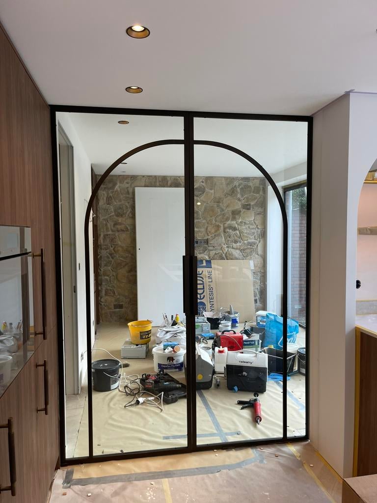 Design dubbele binnen deuren binnen 2 weken !!, Binnendeur, Nieuw, Ophalen of Verzenden, Glas