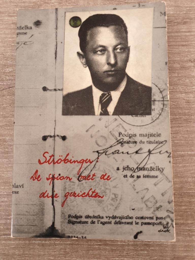 Rudolf StrÖbinger de spion met drie gezichten, Ophalen of Verzenden, Gelezen