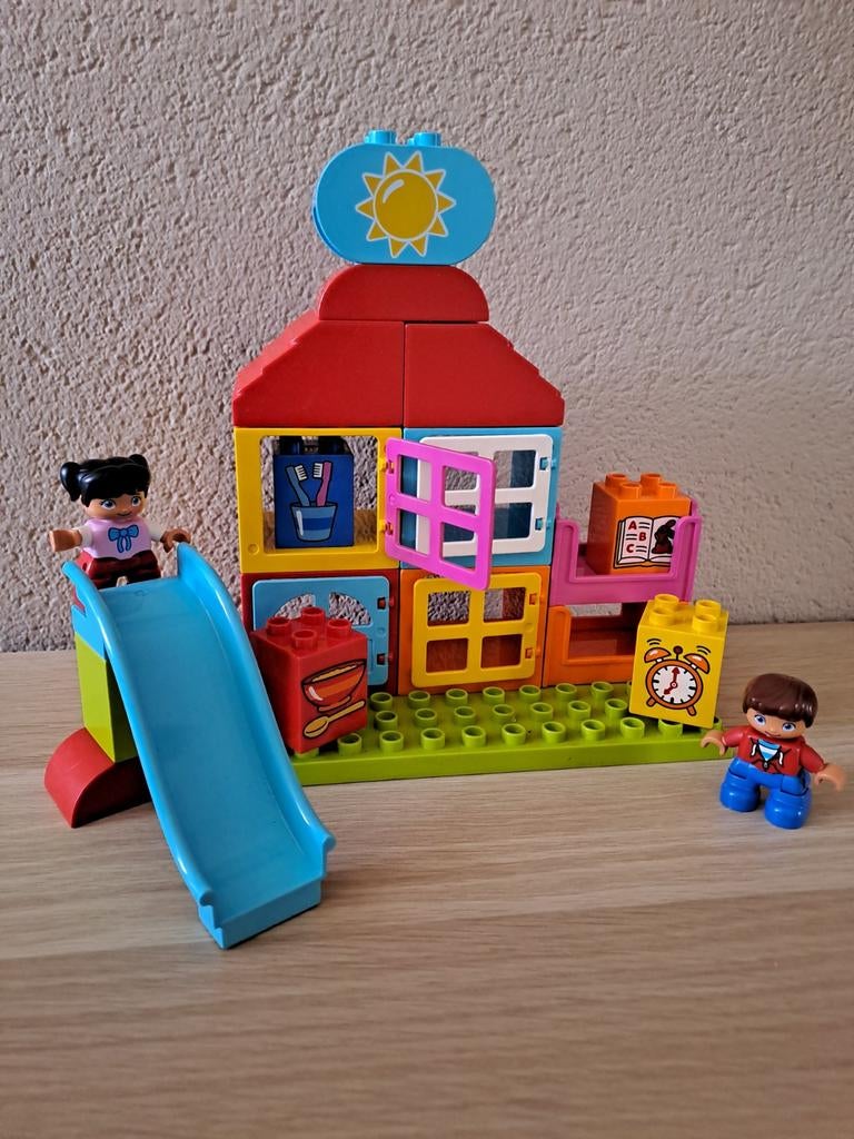 Duplo 10616 Mijn eerste huisje - Compleet, Ophalen of Verzenden, Zo goed als nieuw, Complete set, Duplo