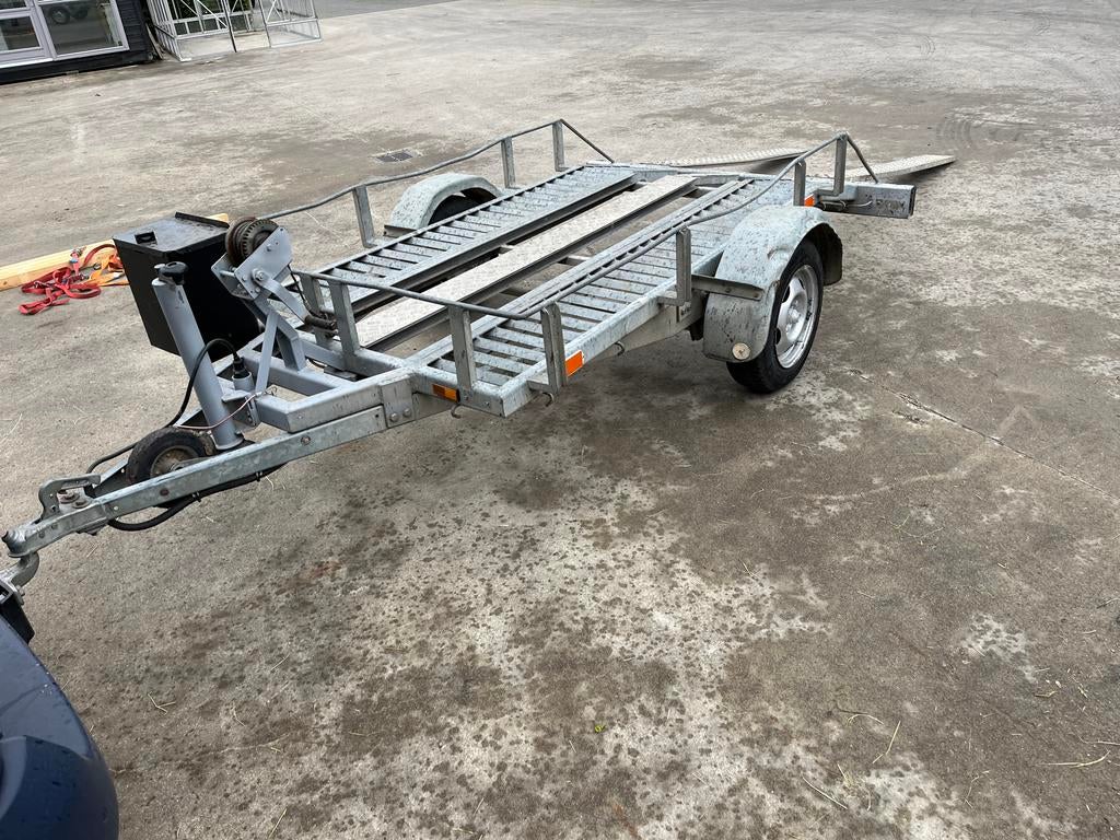 Machine Transporter vervoer van Motor, Quad, Grasmaaier etc, Ophalen, Gebruikt