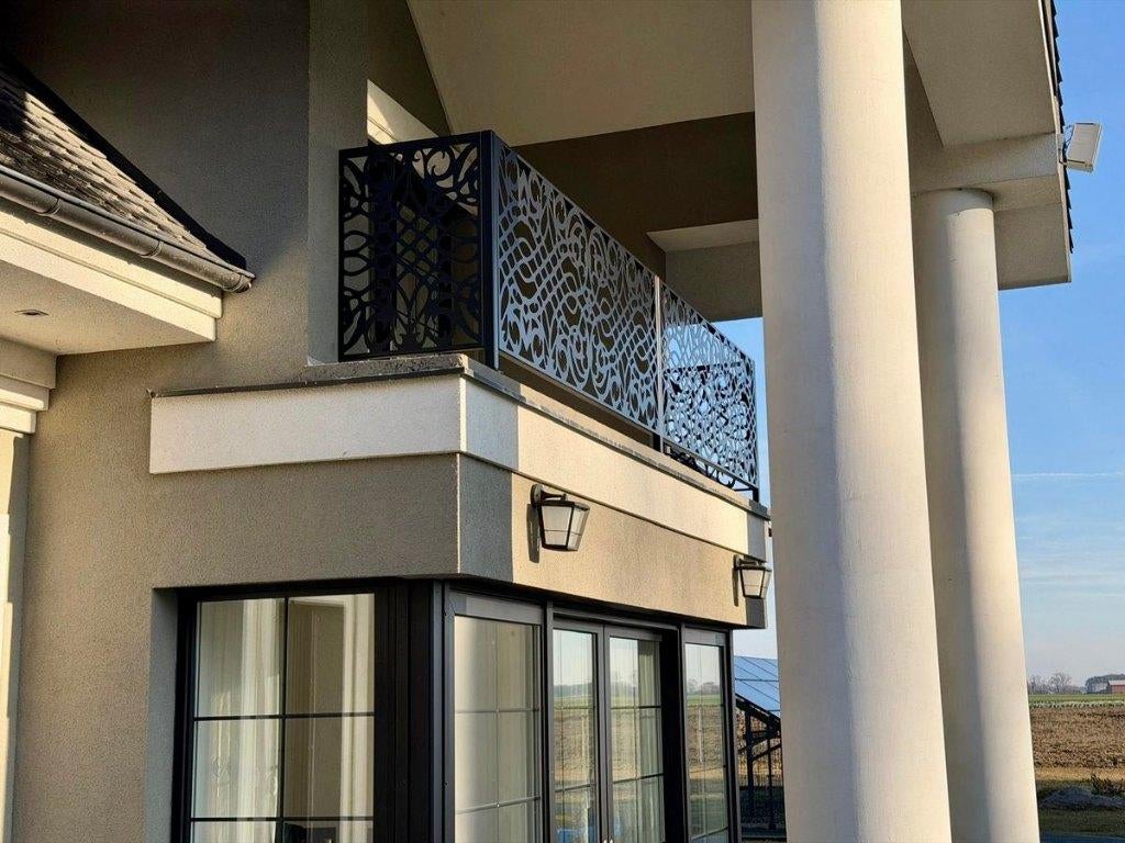 Metalen balkonbalustrade en trapbalustrade – maatwerk reling, Verzenden, Nieuw