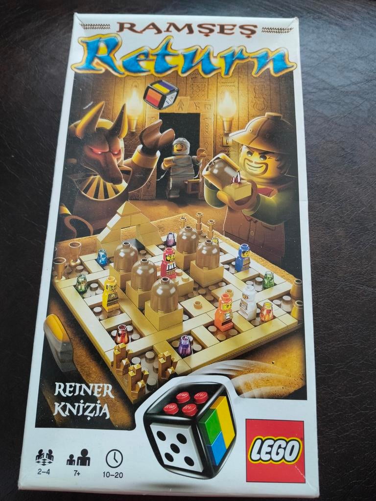 LEGO 3855, Ramses Return, LEGO GAMES, Ophalen of Verzenden, Zo goed als nieuw, Complete set, Lego