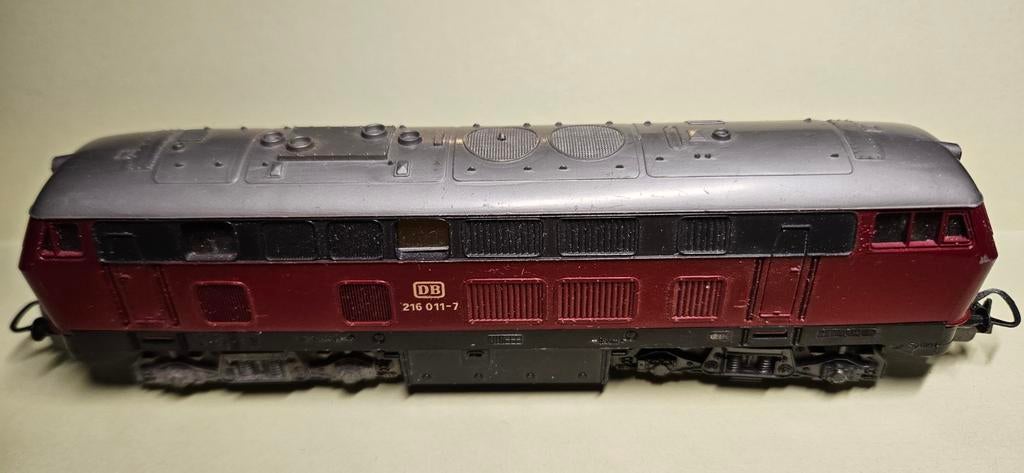 Dieselloc Deutsche Bahn, Ophalen of Verzenden, Gelijkstroom, Locomotief, Lima