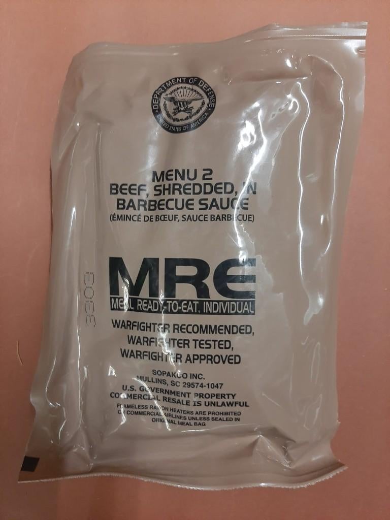 US Army MRE Rantsoen pak 2, Verzamelen, Militaria | Algemeen, Landmacht, Overige typen, Amerika, Ophalen of Verzenden