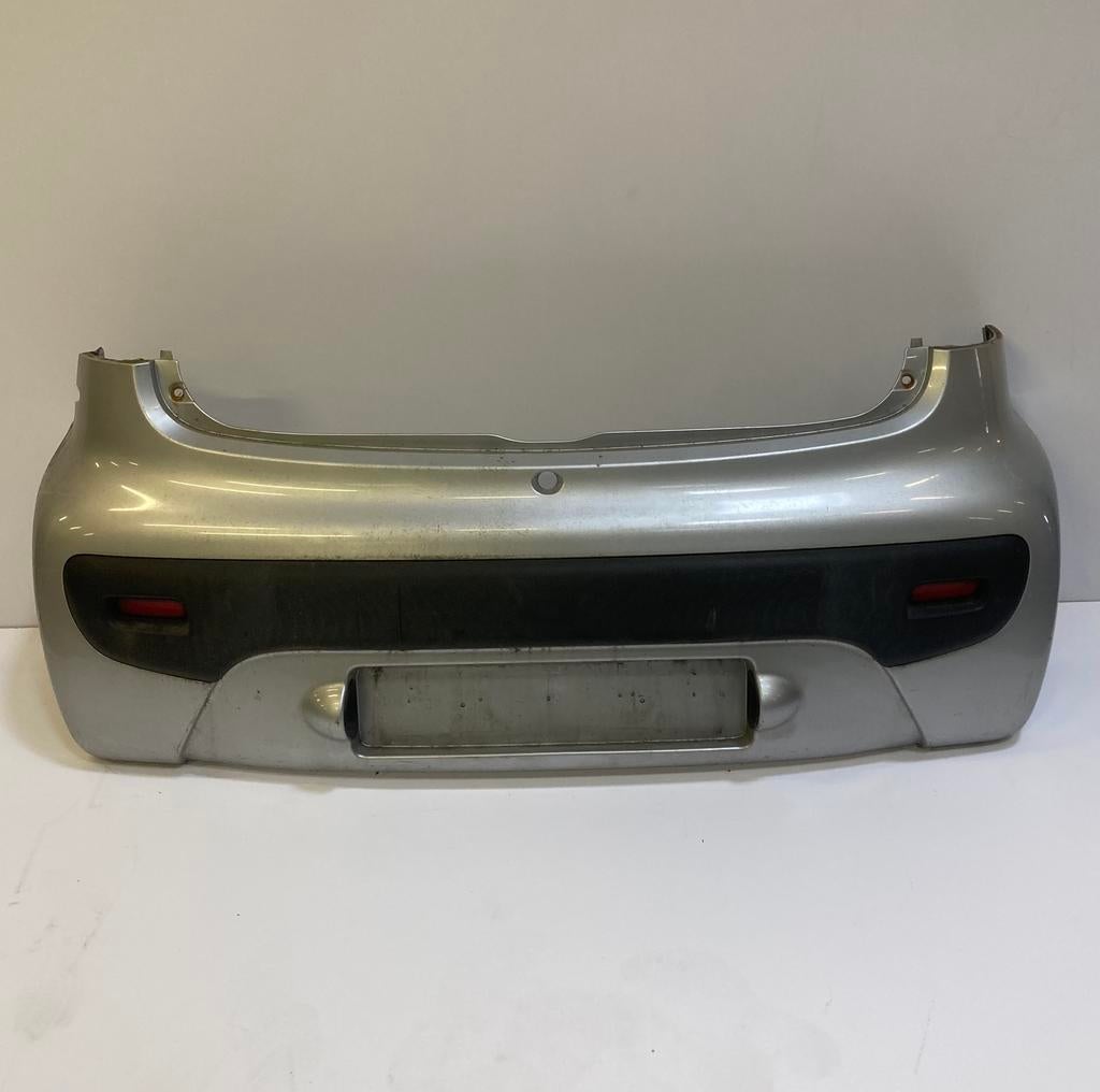 Citroen c1 peugeot 107 achterbumper zilvergrijs metallic KTB, Peugeot 107, Ophalen of Verzenden, C1, Bumper
