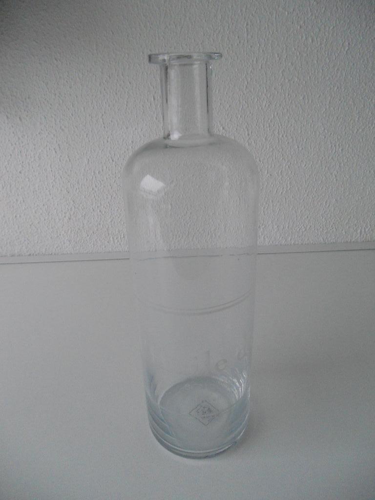 Riviera Maison glazen fles voor olijfolie, Ophalen of Verzenden, Aardewerk, Wedgwood, Bord(en)