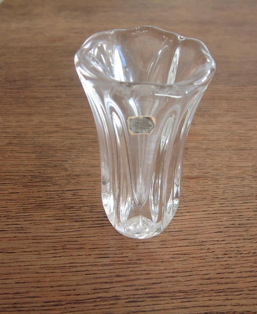 klein oud vaasje crystal unie maastricht, Ophalen of Verzenden, Zo goed als nieuw