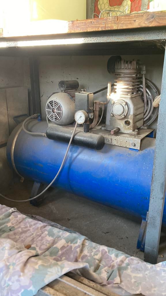 Creemers? compressor, 100 liter of meer, Ophalen, Gebruikt