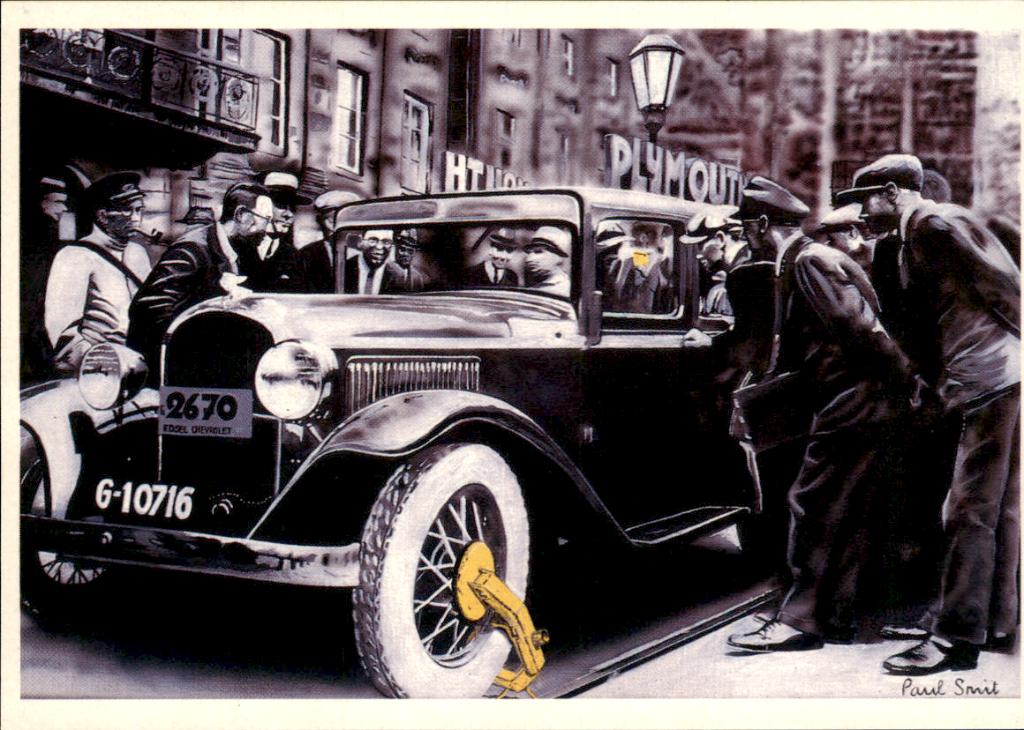 Antieke chevrolet, Verzenden, 1980 tot heden, Ongelopen, Voertuig