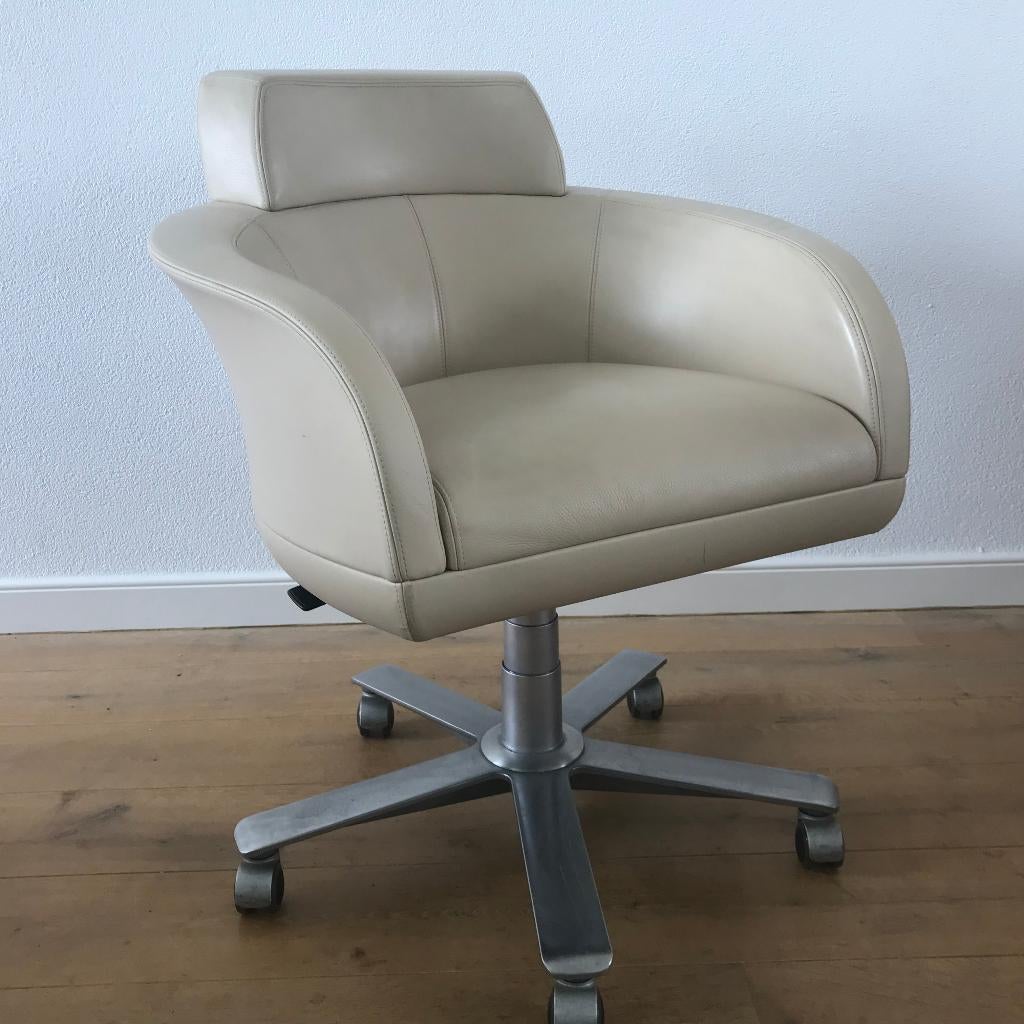 60 Giorgetti Selectus bureaustoel stoel design vintage, Ophalen, Gebruikt, Zwart, Nvt