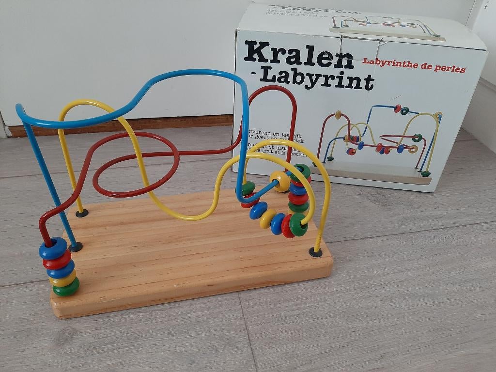 Kralenrek Kralenspiraal kralen rek kralenlabyrint, Ophalen, Gebruikt, Overige typen