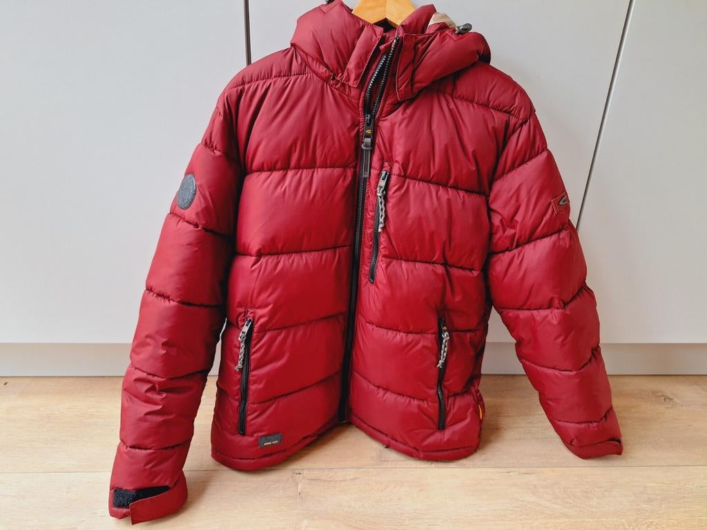 Camel Active herenjas maat 50, Kleding | Heren, Jassen | Winter, Zo goed als nieuw, Maat 48/50 (M), Rood, Ophalen of Verzenden