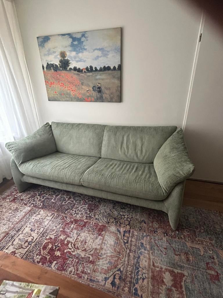 Leolux 2,5 - 3 zitsbank, Ophalen, Zo goed als nieuw, 75 tot 100 cm