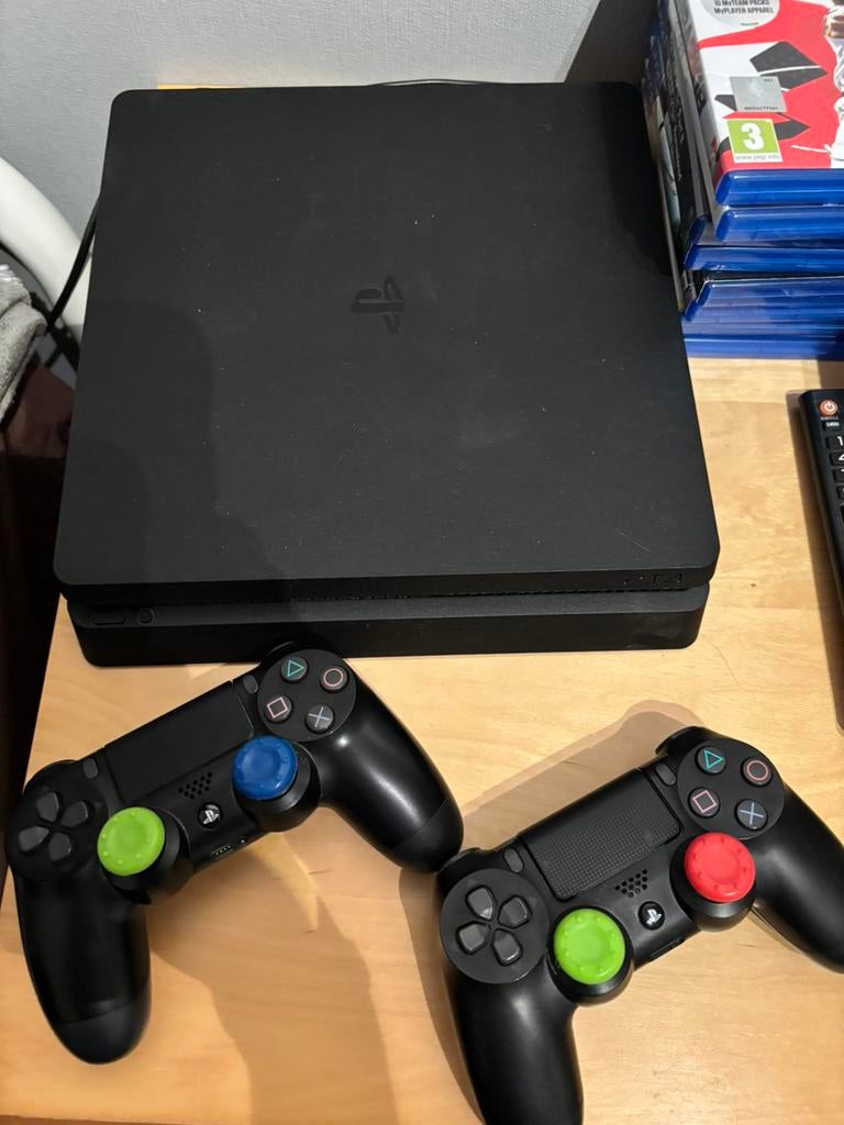 PlayStation 4, Ophalen, Met 2 controllers, Original, Gebruikt