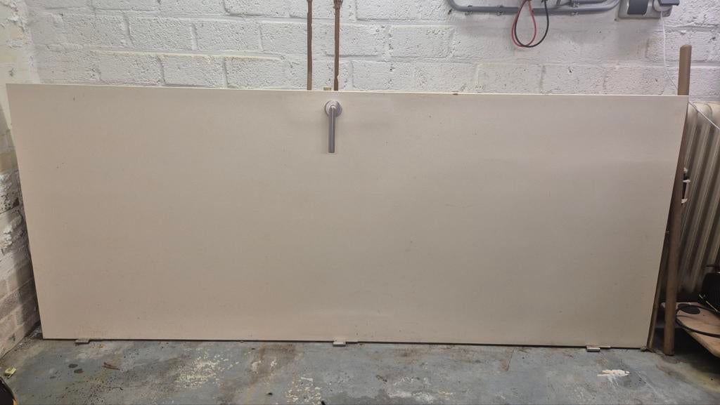 Binnendeur met klink, Ophalen, Gebruikt, 80 tot 100 cm, Binnendeur