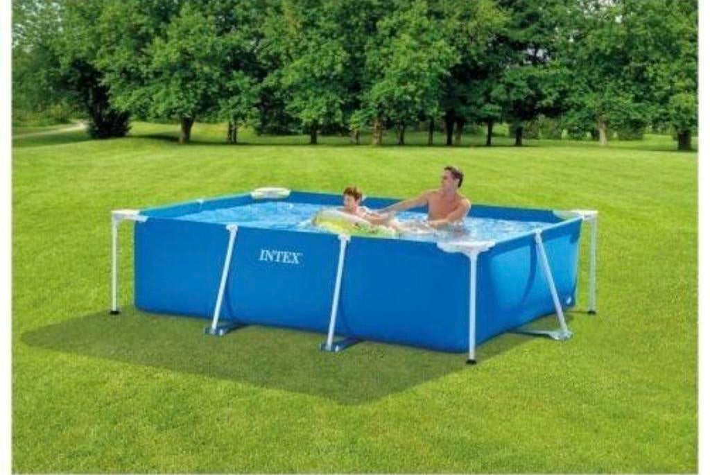 Intex frame zwembad, incl veel toebehoren, Tuin en Terras, Zwembaden, Zo goed als nieuw, Ophalen