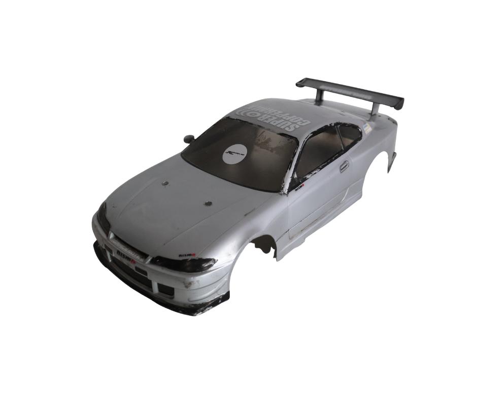 Tamiya 51258 - Nissan Silvia S15 - Nismo Coppermix, Elektro, Gebruikt, Ophalen of Verzenden, Schaal 1:10