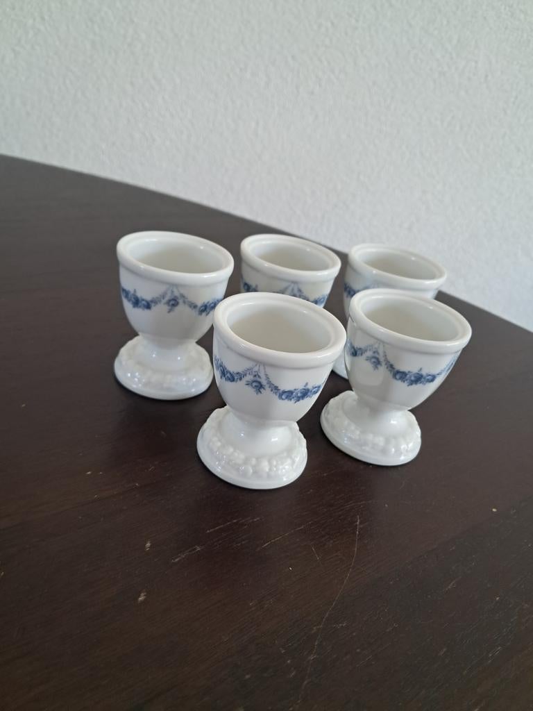 Rosenthal maria rosenkante blau eierdopjes, Antiek en Kunst, Ophalen of Verzenden