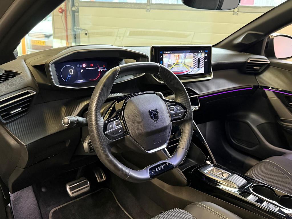 Peugeot 208 Hybrid 145 e-DCS6 GT Automaat, Camera, Cruise Co, 1199 cc, Leder en Stof, Nieuw, Hybride Elektrisch/Benzine