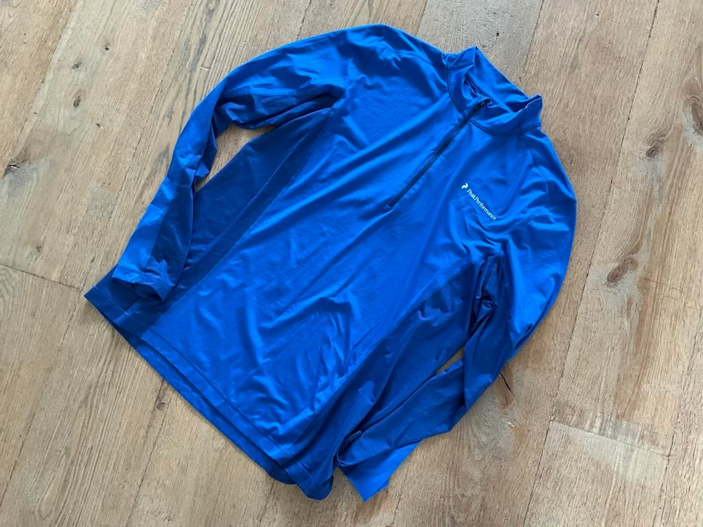 Peak Performance skipully - Blauw, Kleding | Heren, Ophalen of Verzenden, Zo goed als nieuw, Maat 56/58 (XL), Trui