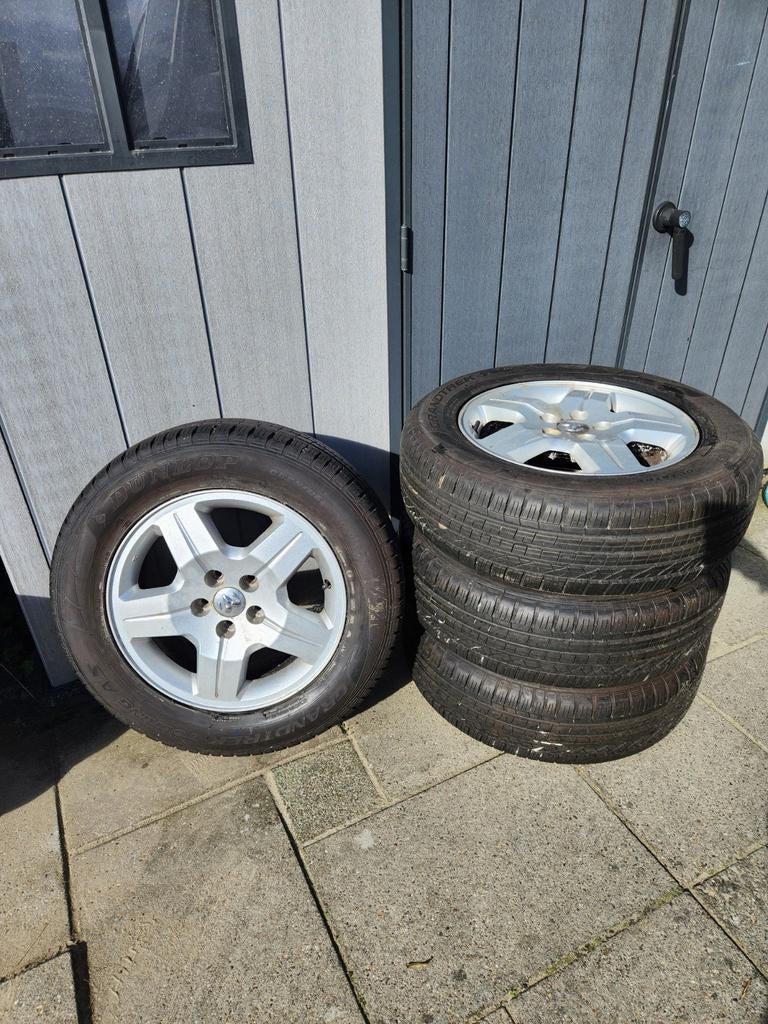 Dodge Caliber wielen, Banden en Velgen, 17 inch, Ophalen of Verzenden, Zomerbanden