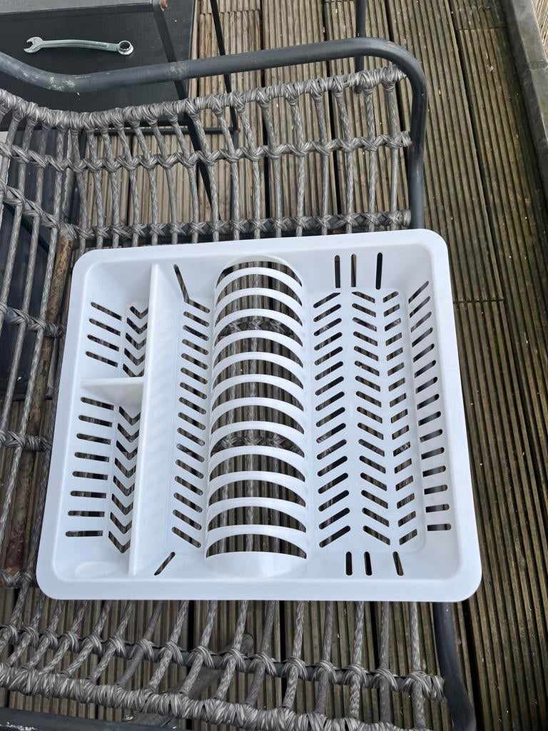 Gratis Witte afwasrek, Ophalen, Gebruikt