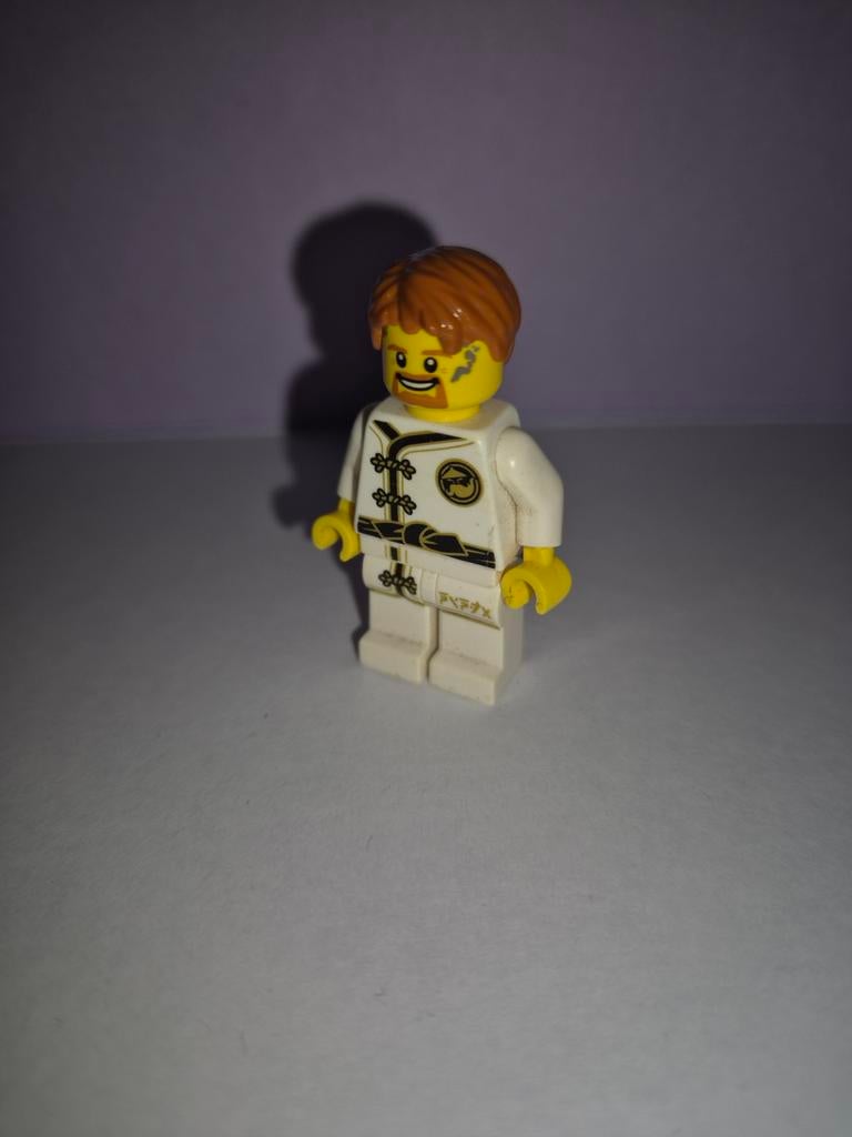 LEGO Ninjago Zane wit minifiguur, Kinderen en Baby's, Speelgoed | Duplo en Lego, Ophalen of Verzenden, Zo goed als nieuw